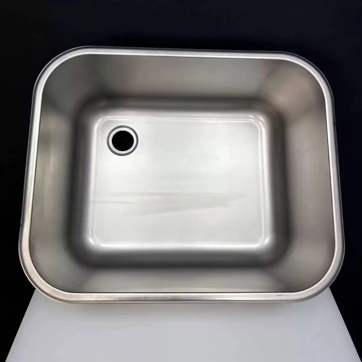Коммерческая квадратная нержавеющая сталь одноб owlая кухонная раковина