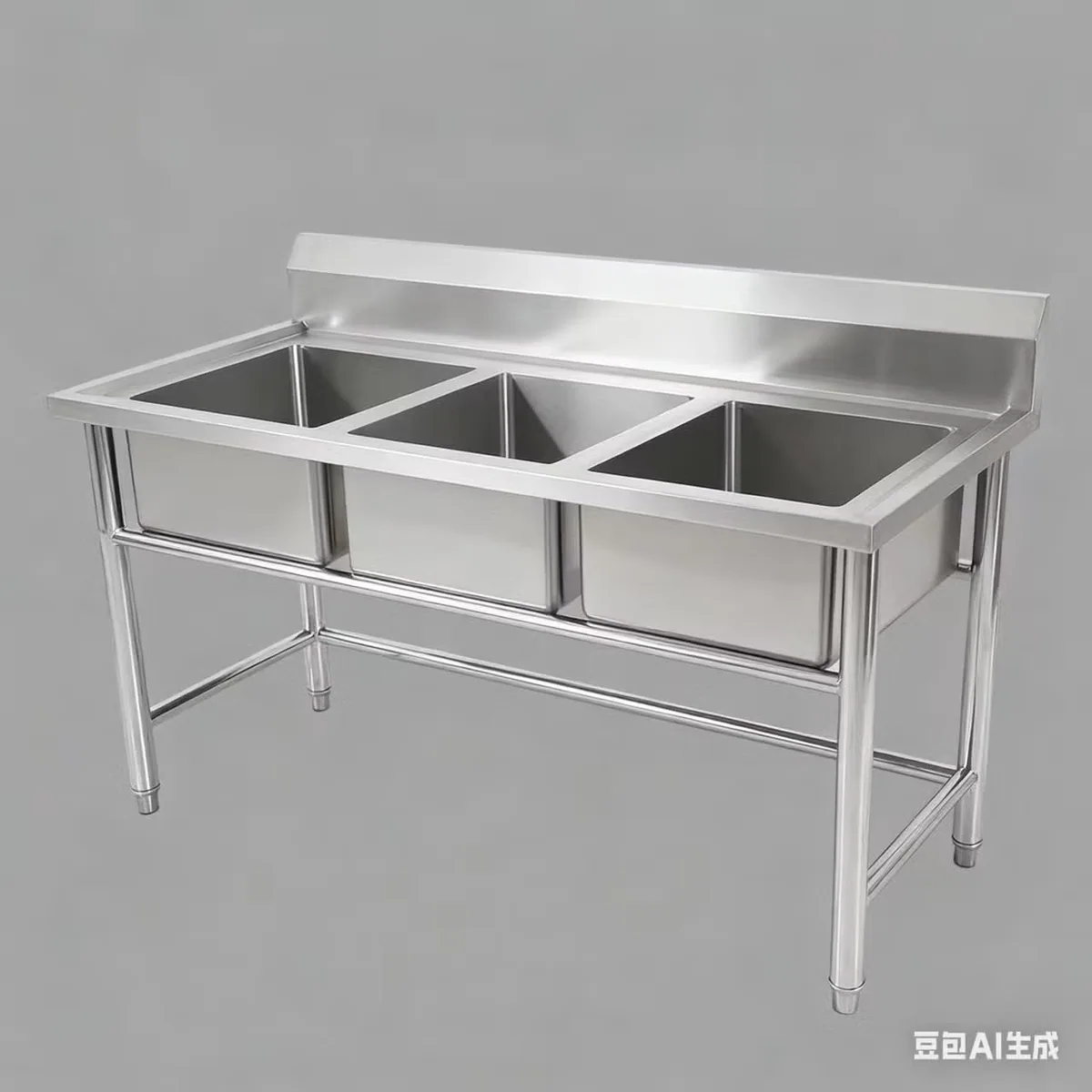 Коммерная нержавеющая стальная кухонная мойка