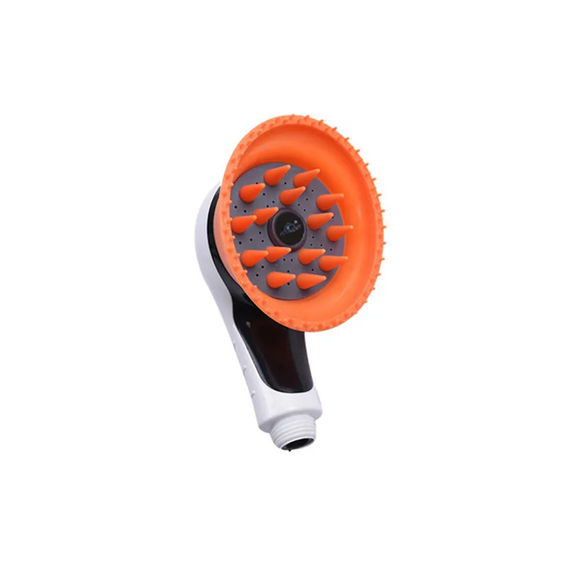 Pet Cat Dog Shower Nozzle Brush Bath Massage Grooming Set