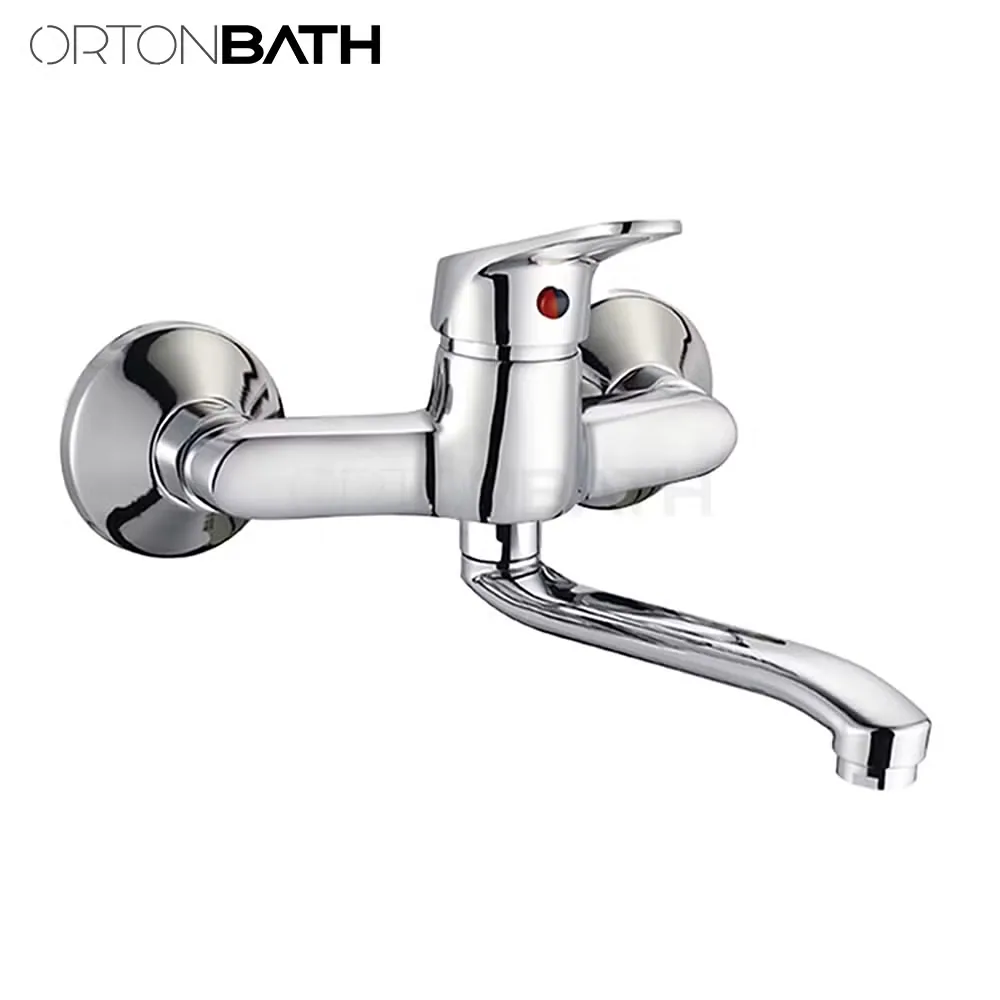 Смесители для раковины Ortonbath с душевой насадкой, смесители для ванны с душевым креплением, современные смесители для ванны с душевым комплектом, излив для ванны 360 поворотный излив