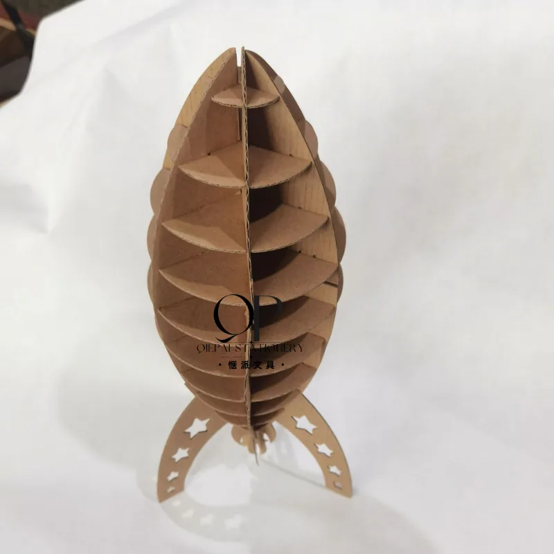 Занимательная ракета на заказ Быстрый толчок 3D Пазл для детей