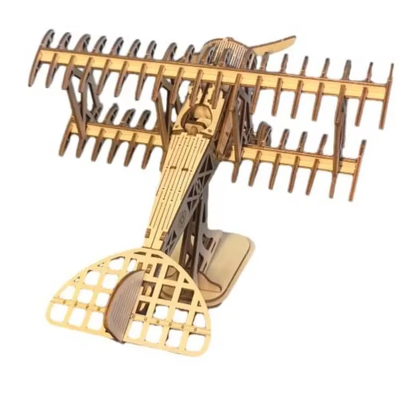 Оптовый би-plane модельный набор Высокое качество DIY Рождественский подарок 3D Пазл игрушки