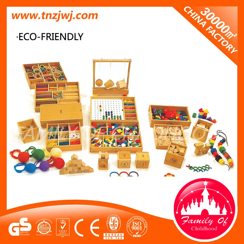 Деревянные обучающие игрушки Montessori «Счётные палочки» для занятий