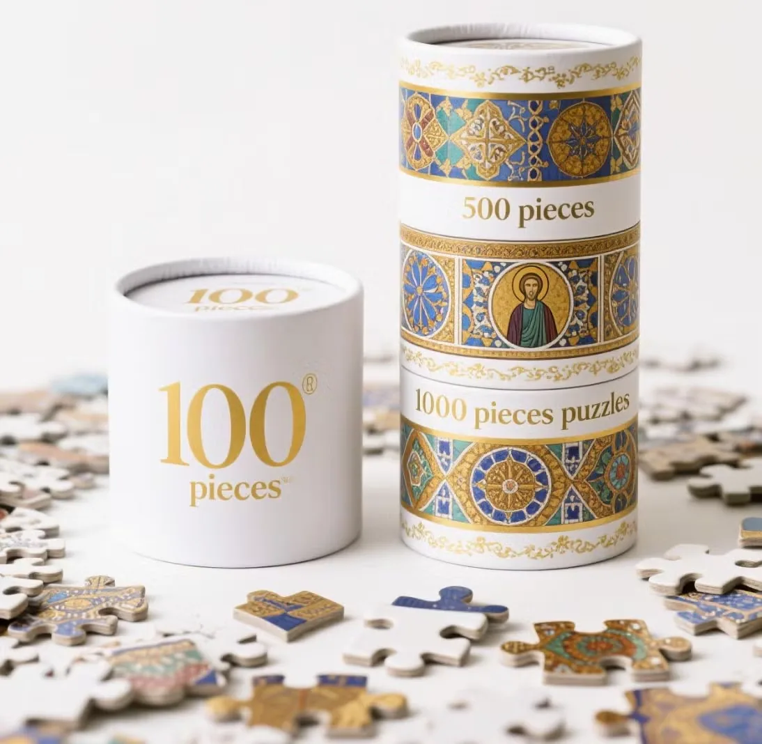 Кастомные 1000 кусочки печатных головоломок из бумаги и картона