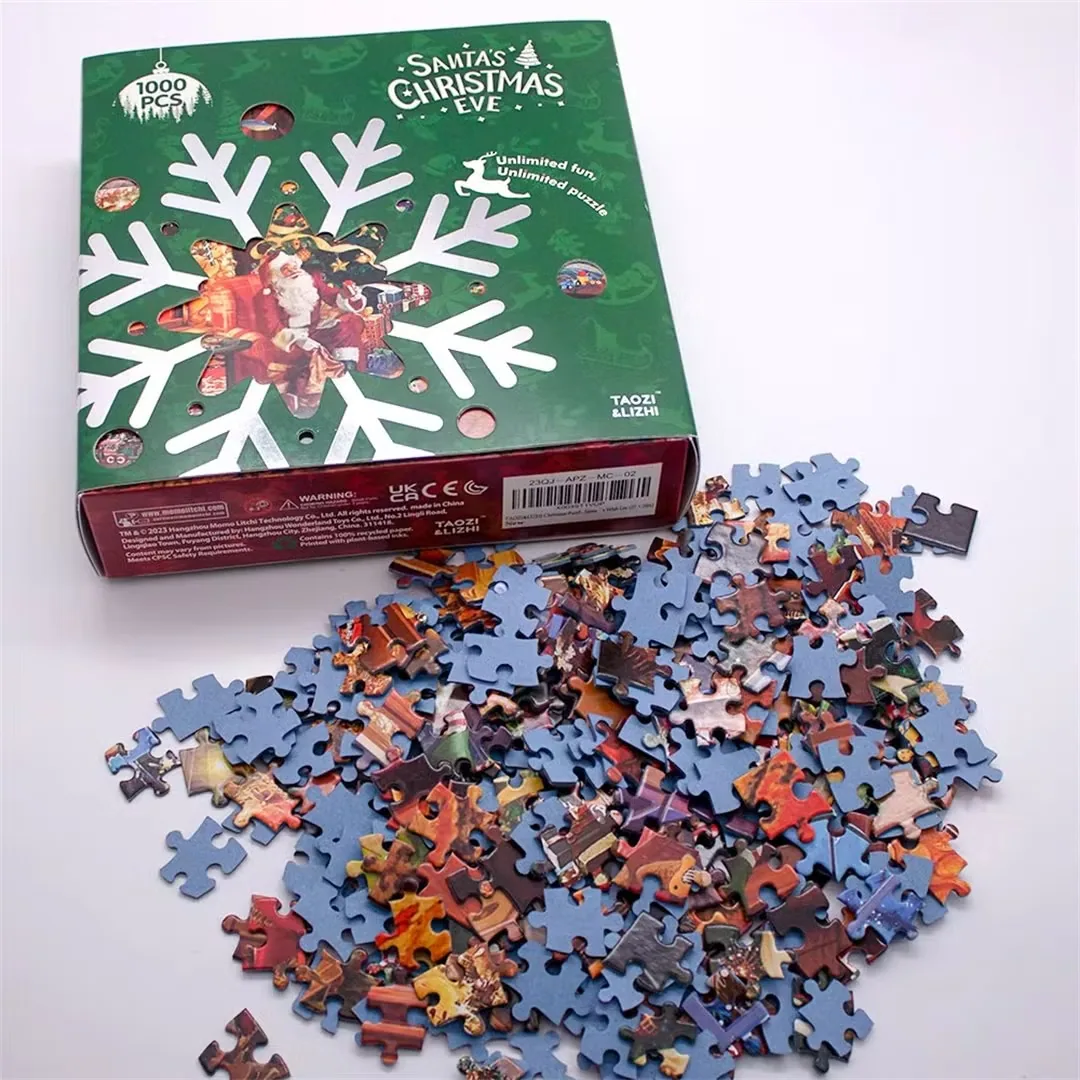 Уникальный 1000-Piece пазл для взрослых - прочный картонный развлекательный набор