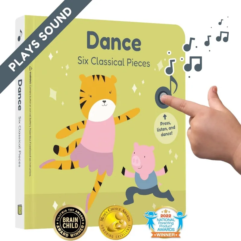 Книги Кали танцуют под классическую музыку для детей