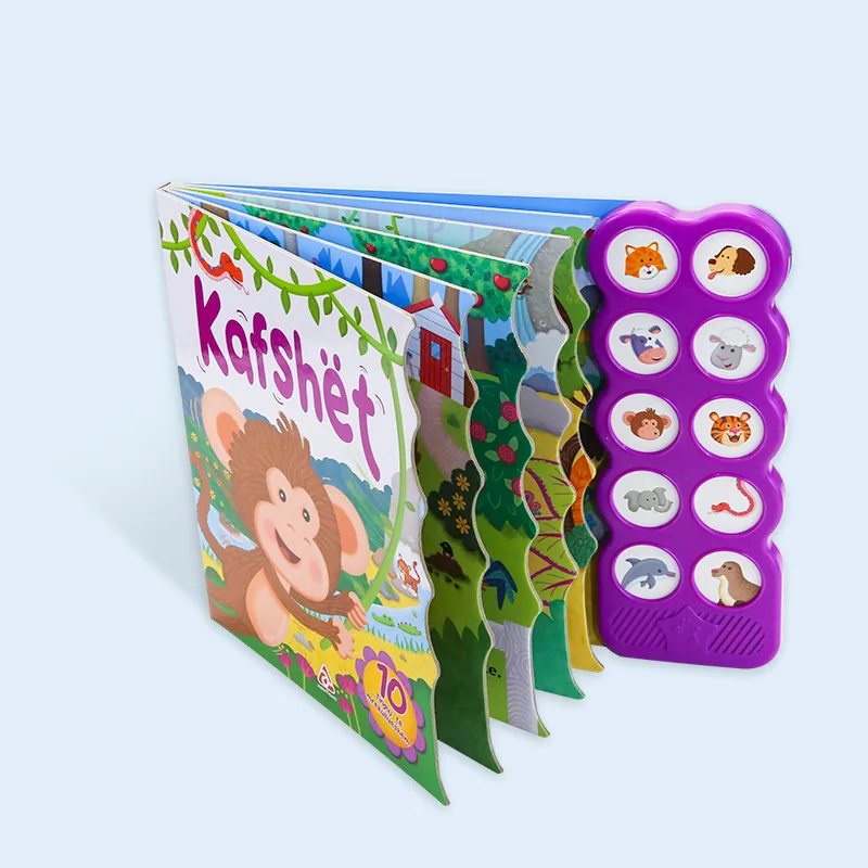 Книга с кнопками для детей с аудиомодулем