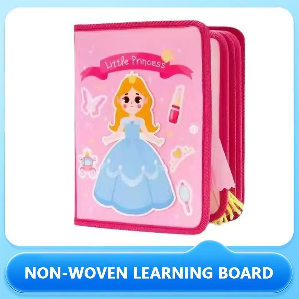 Оптовая Montessori образовательная войлочная книга игр, занятости