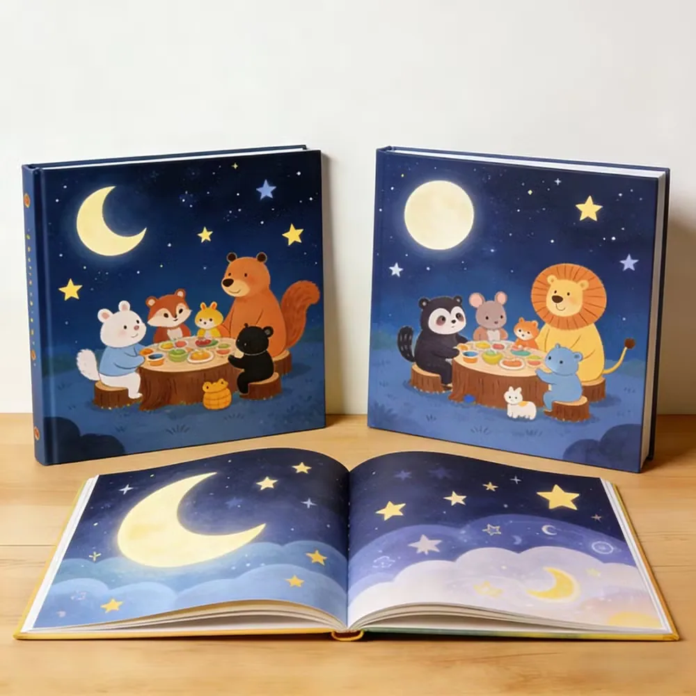 Печать детских hardcover книг на бумаге с сертификатом FSC
