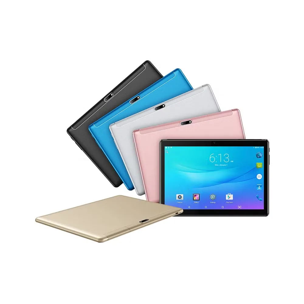 10.1 Дюймовый планшет на Android 1GB ОЗУ 16GB ПЗУ с четырехъядерным процессором Магазин приложений 3G Звонки 10" Фаблет для детей