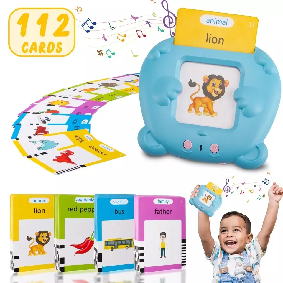 Игрушки для детей с аутизмом, сенсорные игрушки, дети, дошкольное образование, обучение, терапия речи, машина, раннее образование, когнитивное развитие, электронные говорящие карточки с 224 словами