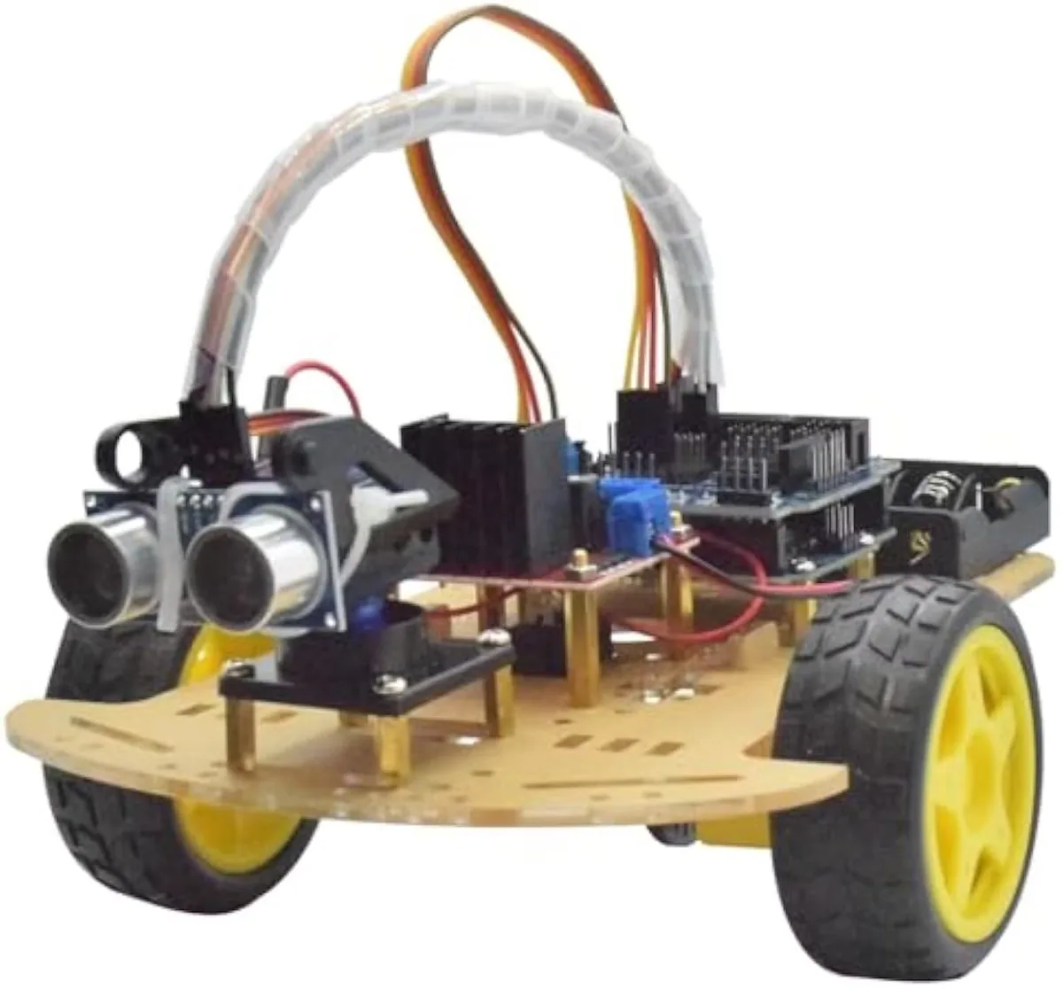 2WD Умный робот-каркас с системой избегания препятствий для детей, S Stem Креативные научные программируемые обучающие умные игрушки для Arduino