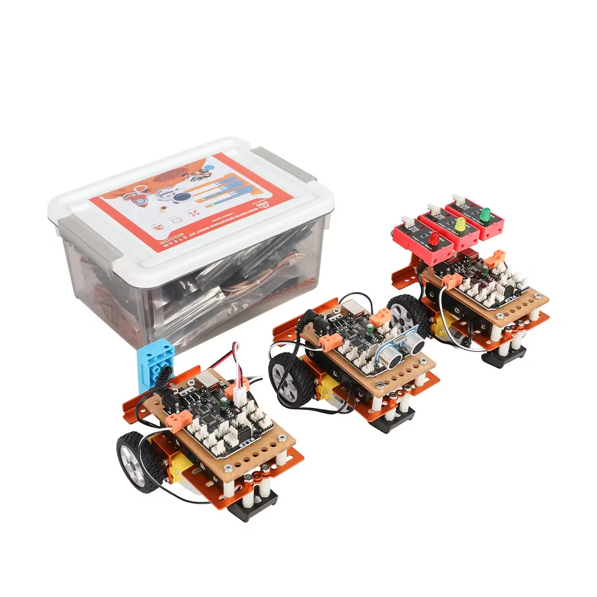 Марсоход Kf2510 Совместимый набор роботизированной машины с Arduino Игрушечные автомобили Образовательный