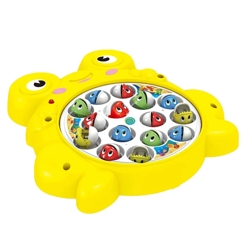 Оптовая детская игрушка для рыбалки из пластика Montessori, забавная игрушка для детей