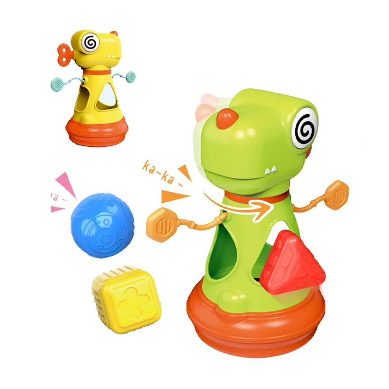 Игрушки QS Toys Новая модель Интеллектуальные игрушки для младенцев Раннее образование Игрушки Динозавры Сортировка блоков Игрушки для распознавания форм для детей Игрушки-сортировщики форм