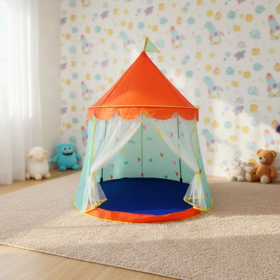 Домашний складной игровой тент в форме замка для indoors