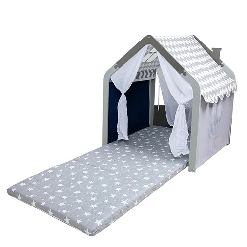 Холст, закрытый тепее Tent для детей Детские дети играют Teepee Палатка