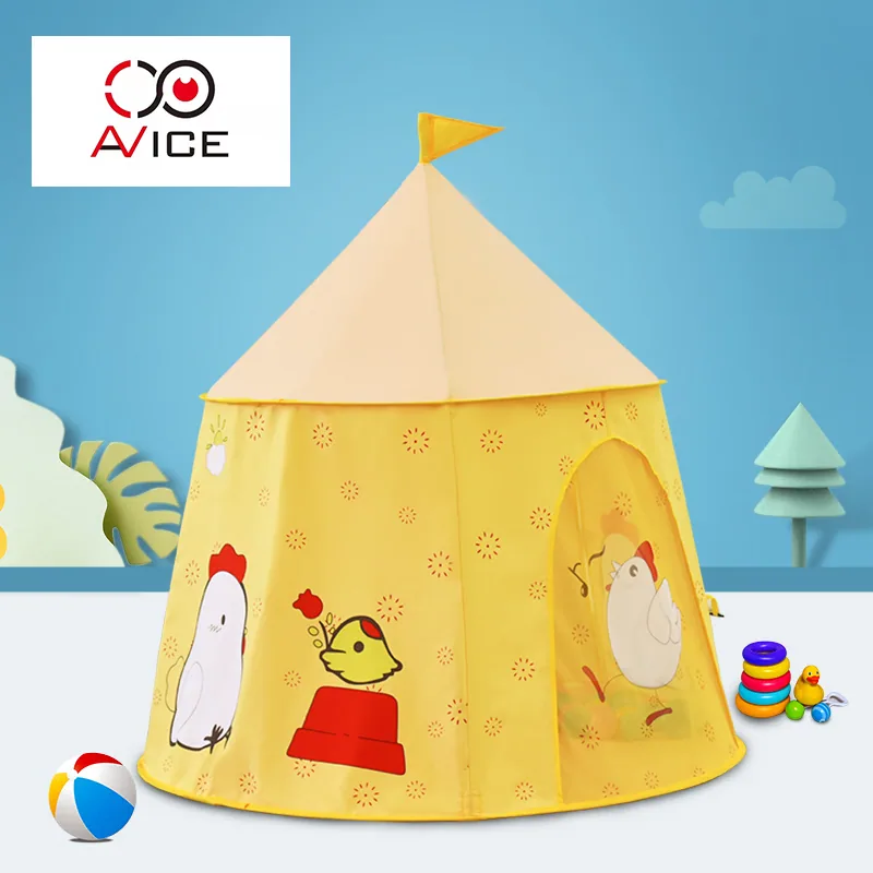 Дети Teepee персиковый цвет кожи ткань палатка питателя
