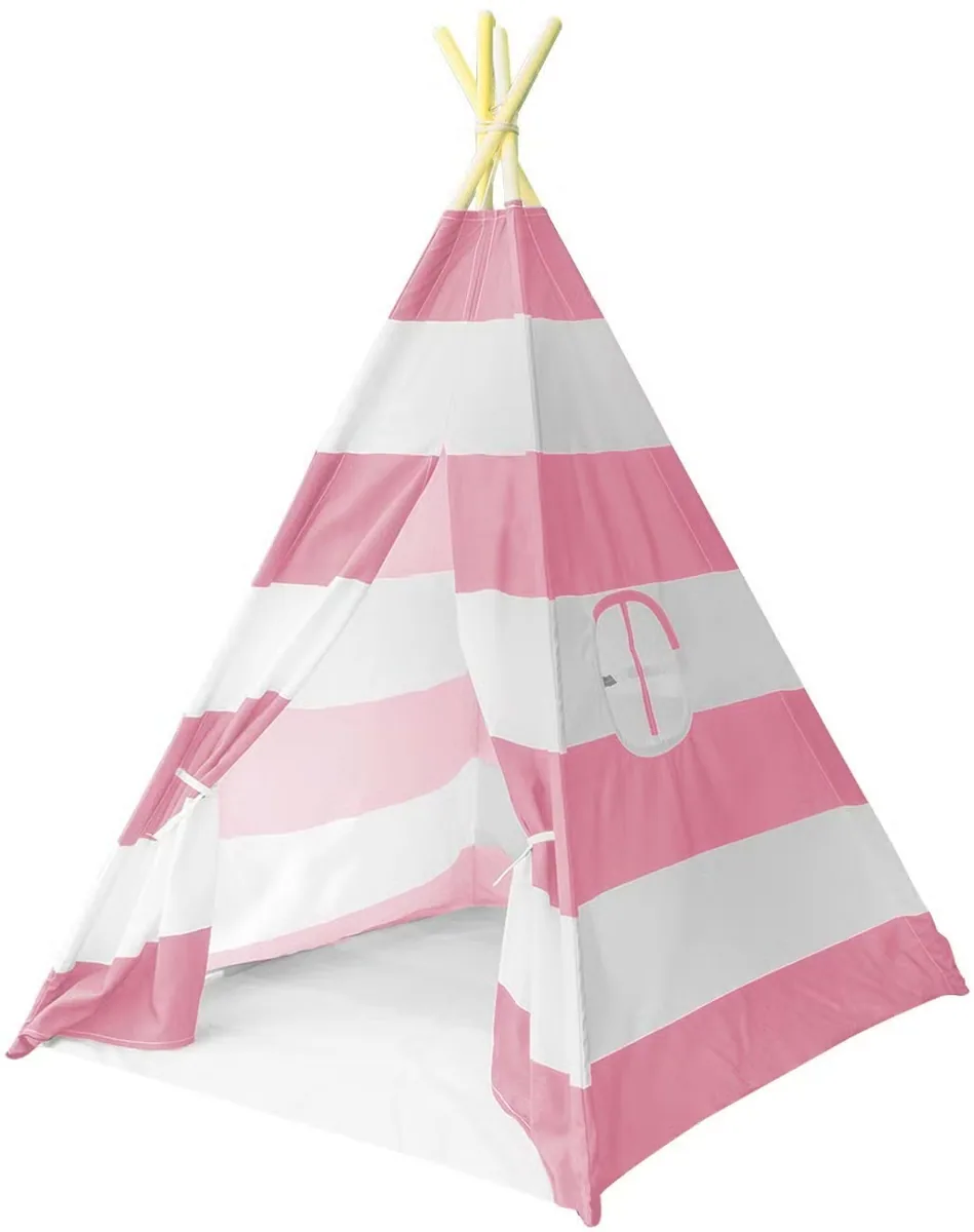Дети Triped Teepee Палатка для использования внутри и вне помещений