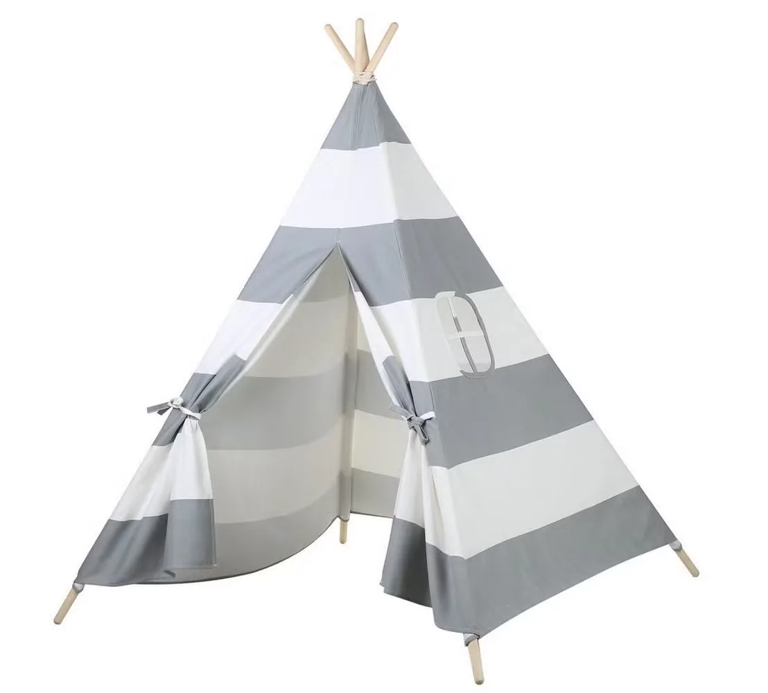 Полосатый дети Teepee палатка