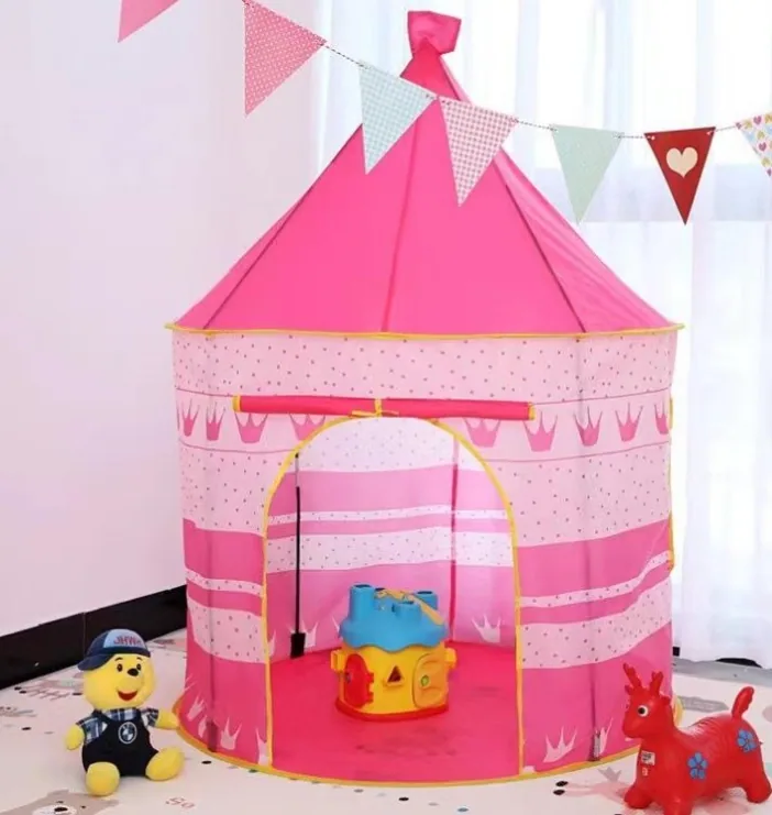 Factory New Design Девушки в помещении Принцесса Замок игрушечные Tent мальчиков Играть в игру купольная палатка