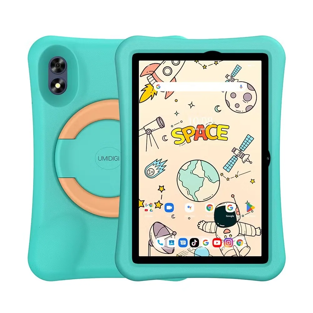 Умидиги G2 Таб Кидс 10.1 Дюймовый 4+64GB 6000mAh Детский обучающий и игровой планшет на Android с WiFi и защитным чехлом из ЭВА