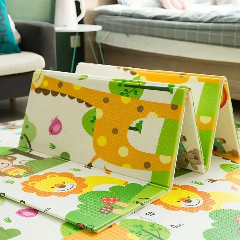 Коврик 200*180cm Полы Ковровые ДЛЯ Малыша Ребенка Складной Пенный Игровой Мат Foldable Playmat
