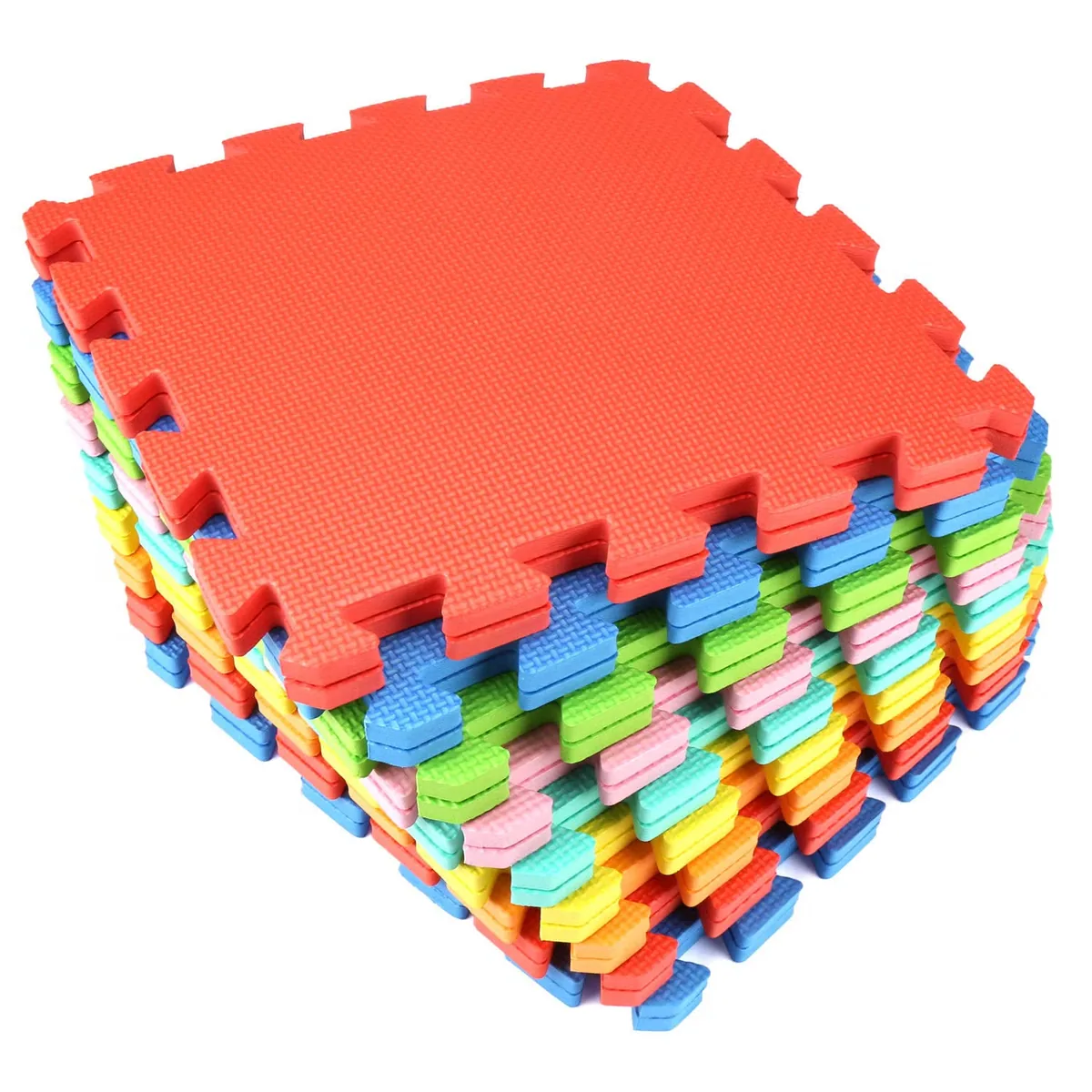 30X30cm Пазл-мат для игры с малышами из EVA с взаимозамкнутыми элементами
