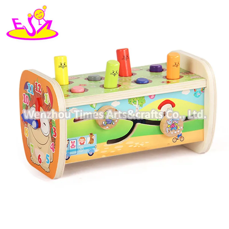 Самая популярная умная деревянная игрушка-молоток для малышей W11g066