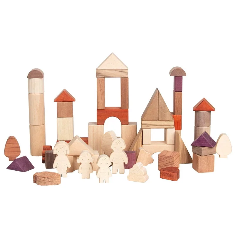 Надежные и безопасные строительные блоки для stacking игрушек - современный дизайн для малышей