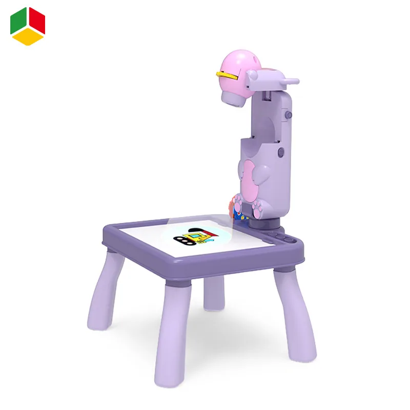 Качественная батарейная игрушка Qstoys 3 в 1 Камера Рисовальная Доска Игровая Рисовальная Проекторная Игрушка для детей