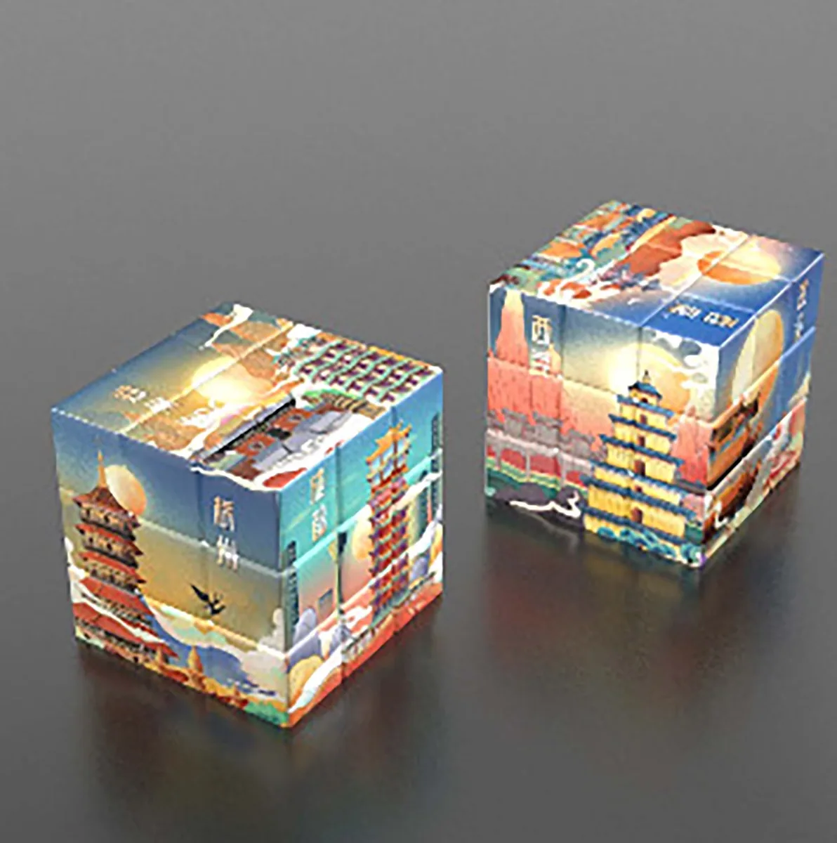 Оригинальная скорость 3X3X3 Быстрые волшебные детские гладкие углеродные кубики