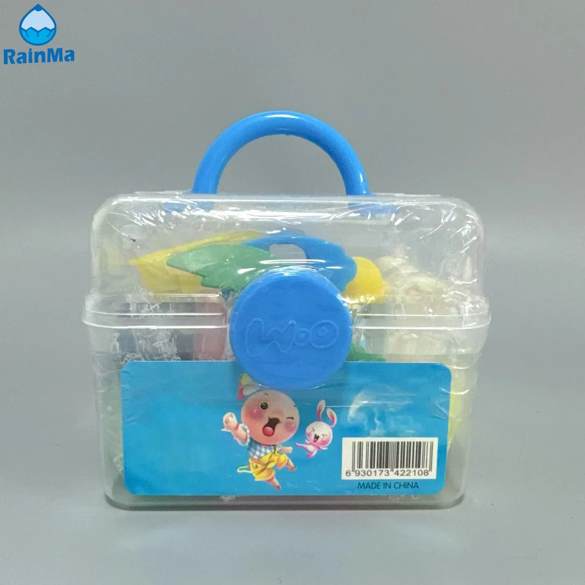11PCS 8colors Набор детского игрового пластилина с PVC коробкой