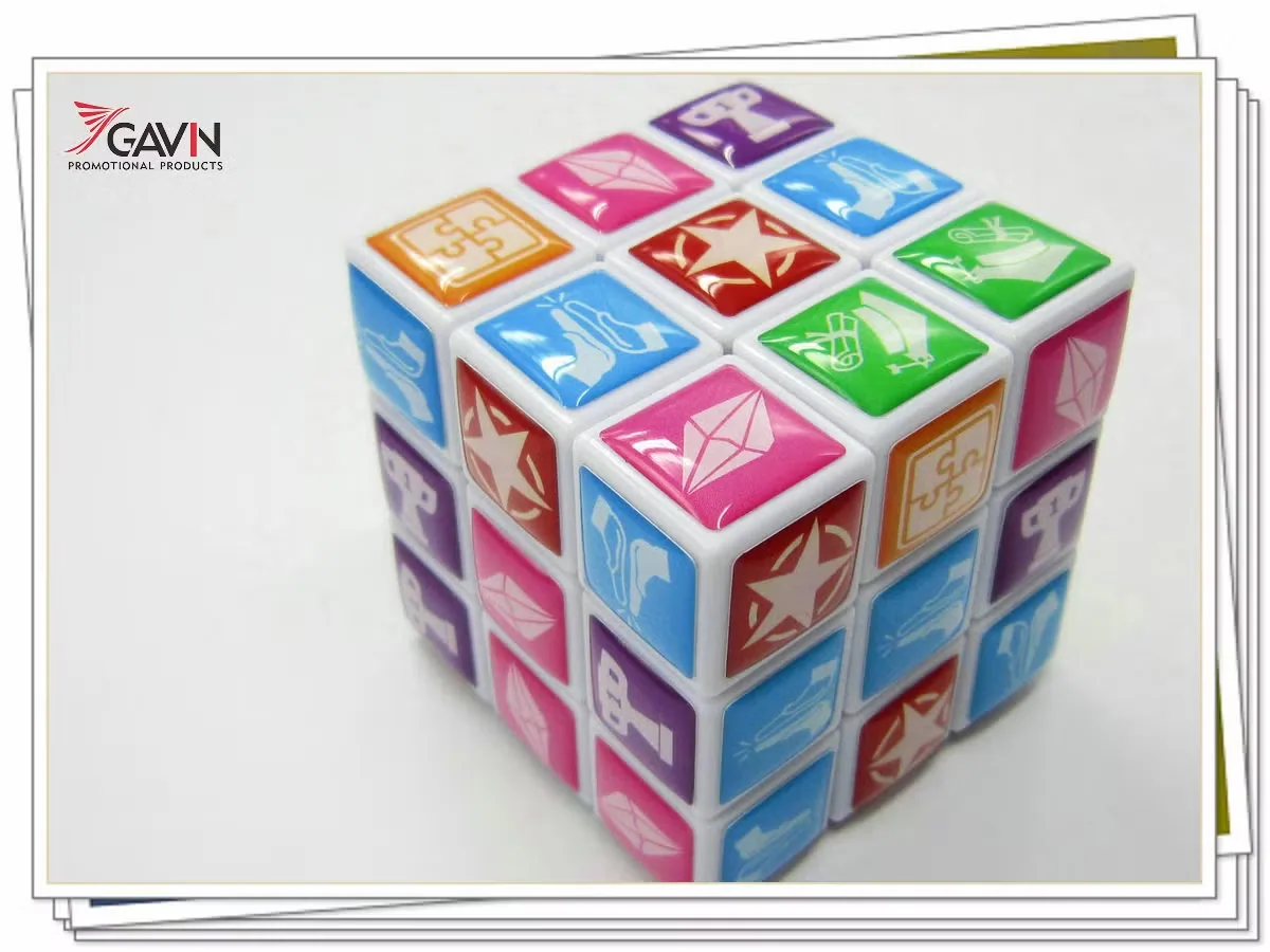 Эпоксидный клей на наклейке Magic Cube с высоким качеством изображения