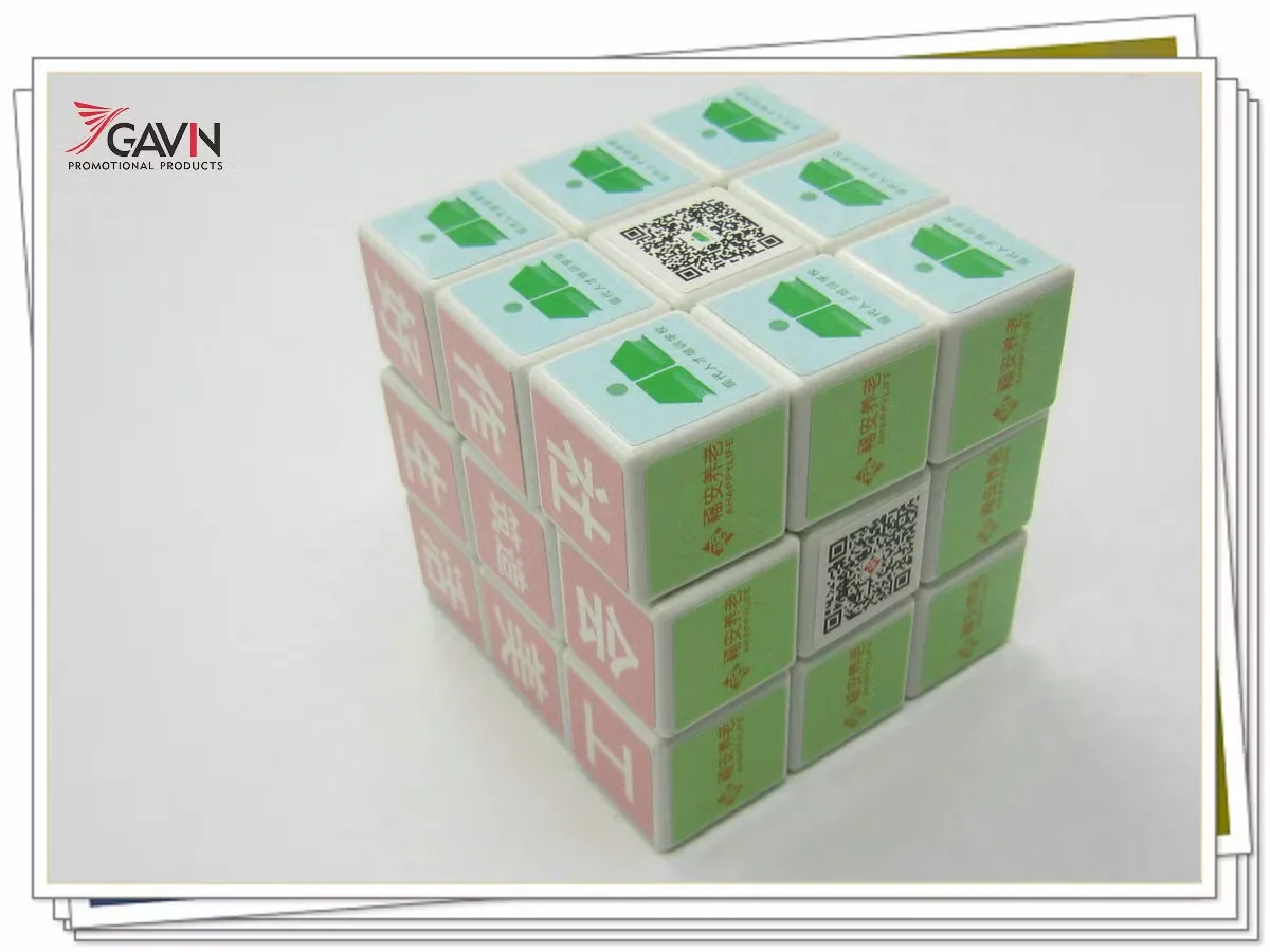 Классические рекламные Magic Cube с адаптированной наклейки