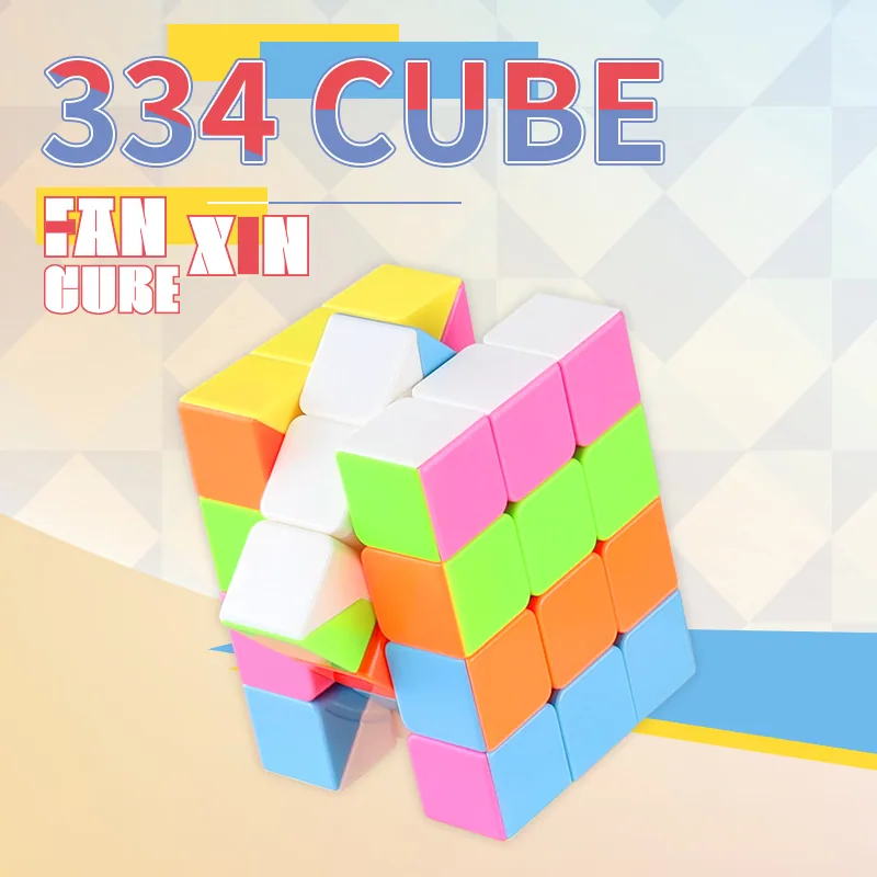 Оптовая продажа игрушек для детей 3X3X4 Соответствие цветов 3D Сенсорная головоломка на день рождения, Рождество, подарки для чулок для детей, игрушка-головоломка, кубик для класса, скоростной куб