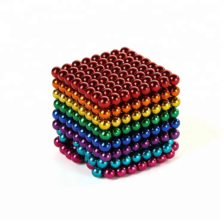 216 ПК 5мм неодимовые магнитные шарики сферах Magic Cube магниты головоломки