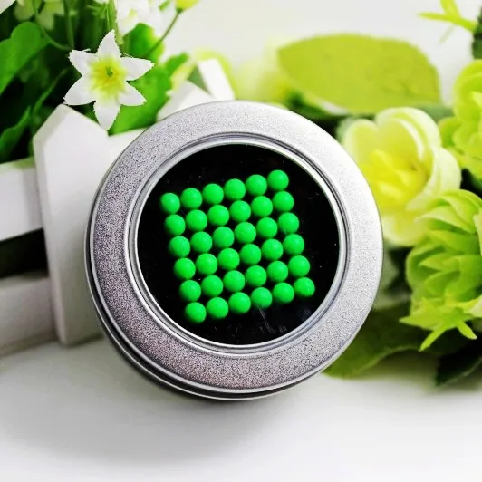 Magic Cube блоки валики сферах Neo головоломки магнитные шарики в металлическую коробку