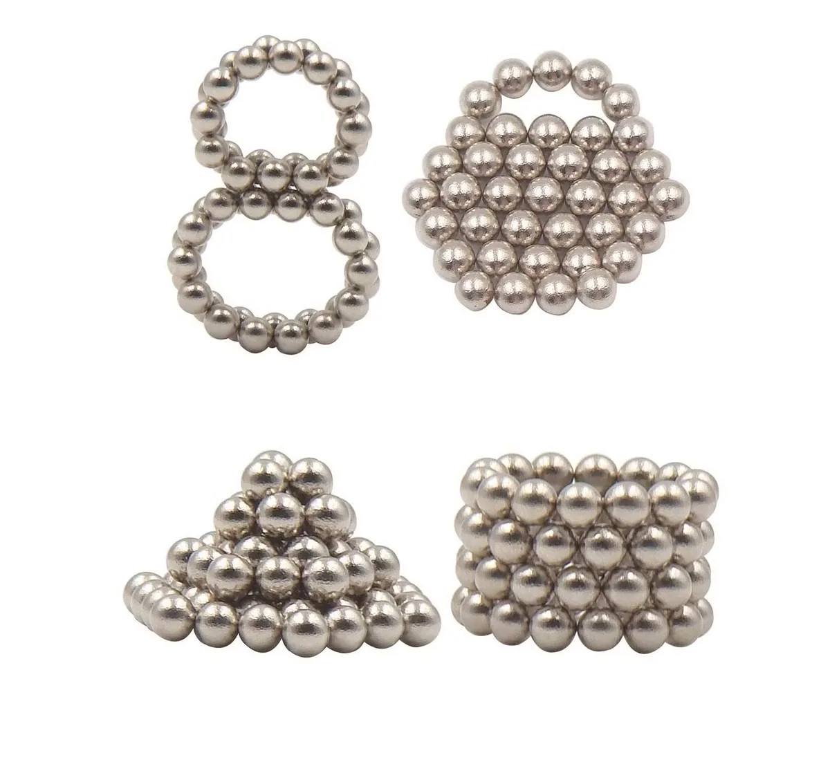 N35 Слитковые магнитные шарики 5mm 216PCS Шарики из неодимового магнита