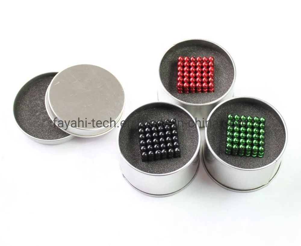 Магнит NdFeB Cube Fidget гаджет игрушки Редкоземельные магниты Office Desk игрушка регистрации игры магнит магнитные шаровой шарнир