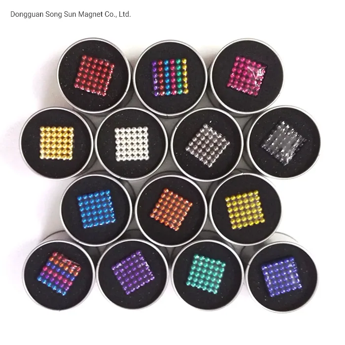 Magic Cube 5мм 216 ПК 8 цветов магнитные шарики игрушки основную часть шарики 512 ПК 1000ПК дешевые шарики магнитные шарики