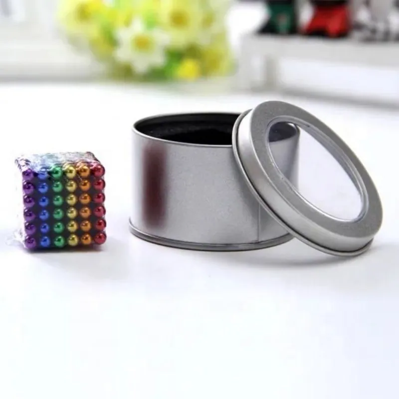 N35-52 неодимовый магнит Amazon hot продажи красочные неодимовый головоломки Cube магнит шаровой шарнир