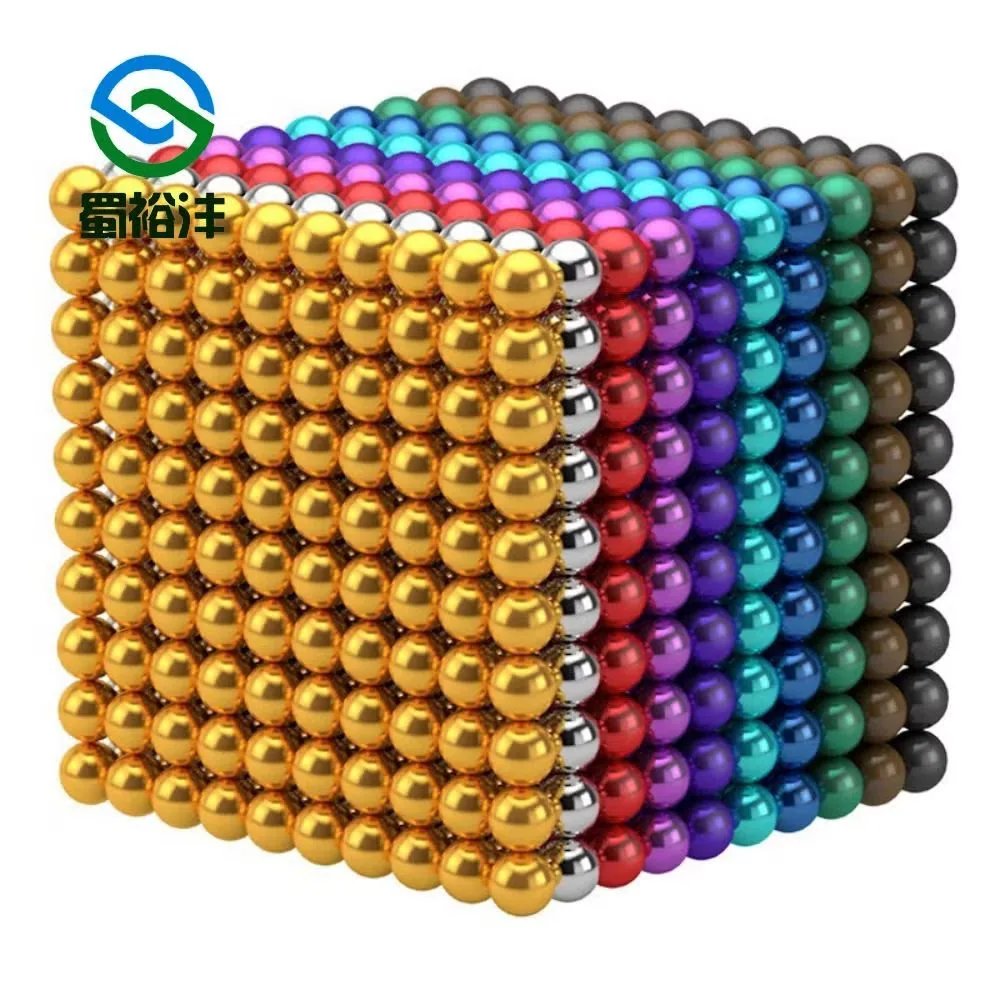 N35-52 Малый магнит колет Kids Магнитные игрушки Neo Cube Магнитомагнит Шарики
