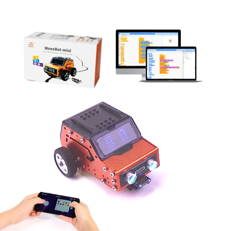 Мы создаем умного образовательного робота для детей, совместимого с Arduino IDE, набора для робототехники для школ