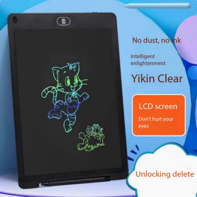 Детский LCD-планшет для письма с большим экраном, доска для рисования, стираемая электронная доска, детская развивающая игрушка для рисования