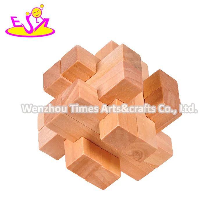Новые самые горячие 3D деревянные мини-головоломки для детей W11c040