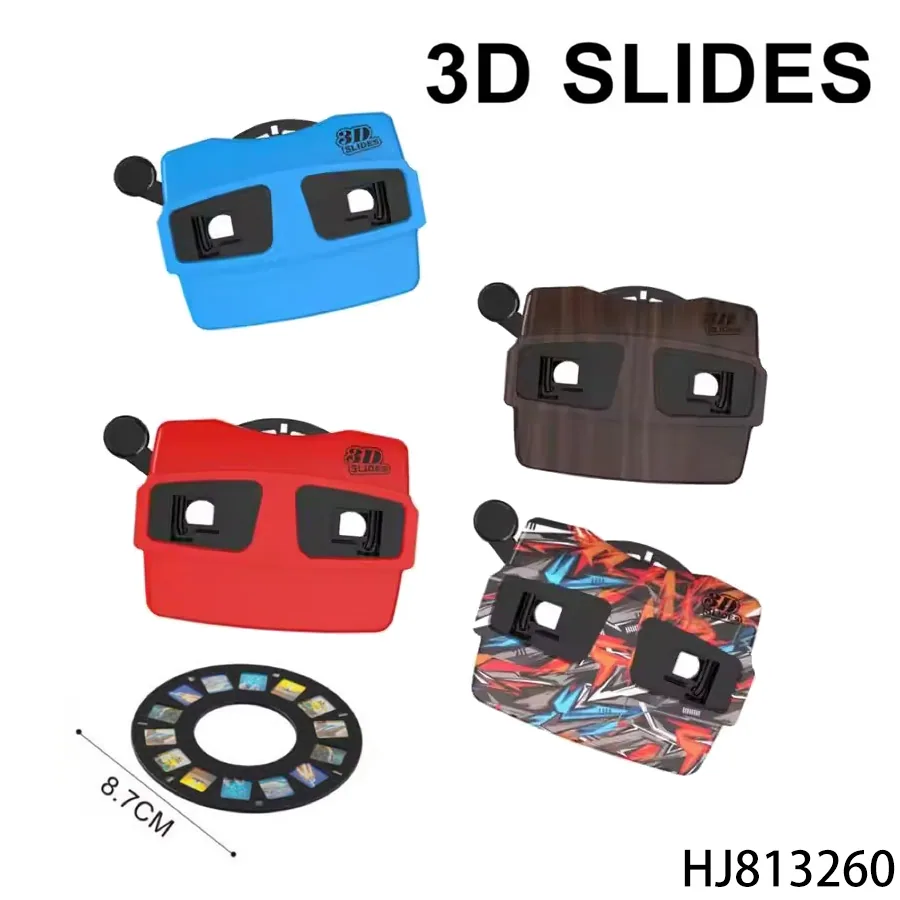 Образовательный 3D Фотогалерея Игрушка для детей Настройка Слайд-шоу Стереоскопический просмотр Забавное кино и инструмент для просмотра изображений