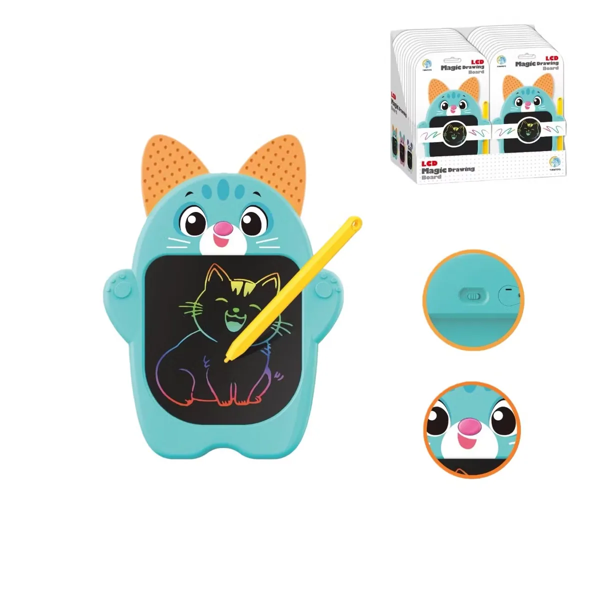 Оптовая игрушка для детей, обучающая LCD-рисованию и письму