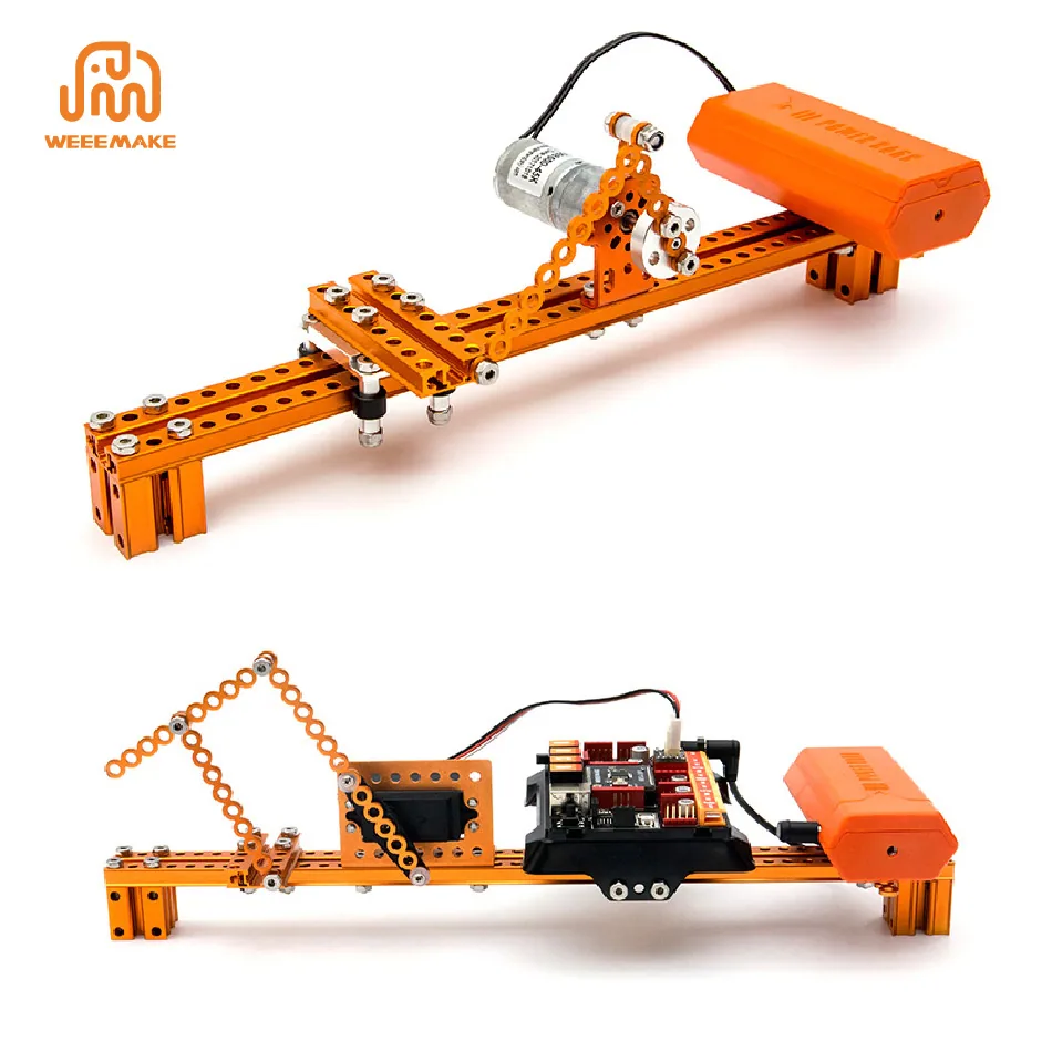 9-in-1 Набор для сборки умного робота-манипулятора DIY, обучающий комплект STEM для школьников