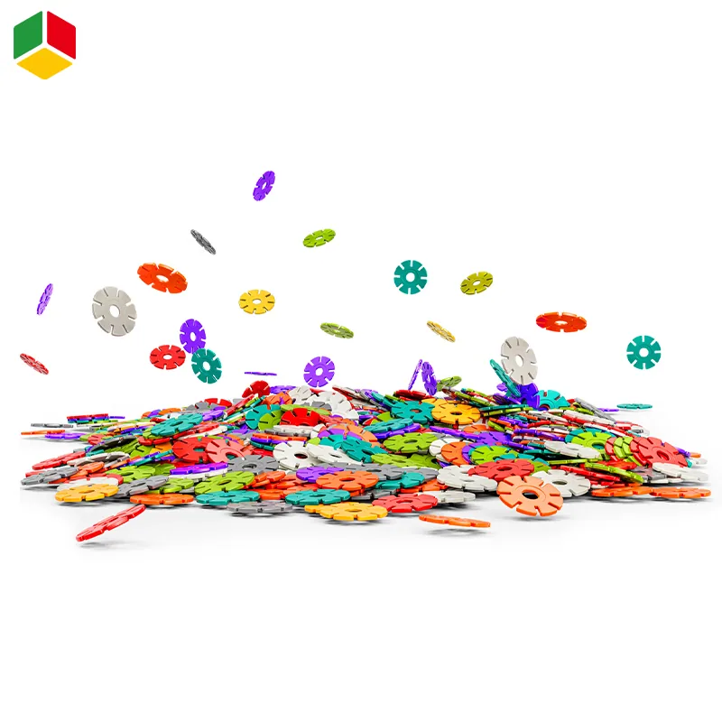 Кубики для строительства Snowflake 506PCS для детей, интеллектуальная игрушка для строительства, увеличивающая взаимодействие между родителями и детьми, образовательные игрушки